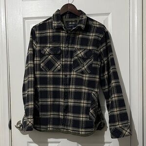 Roark - Black/Cream Plaid Flannel Jacket